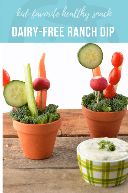 Garden Party Dairy-Free Ranch Dip | Healthy Ideas and Recipes for Kids