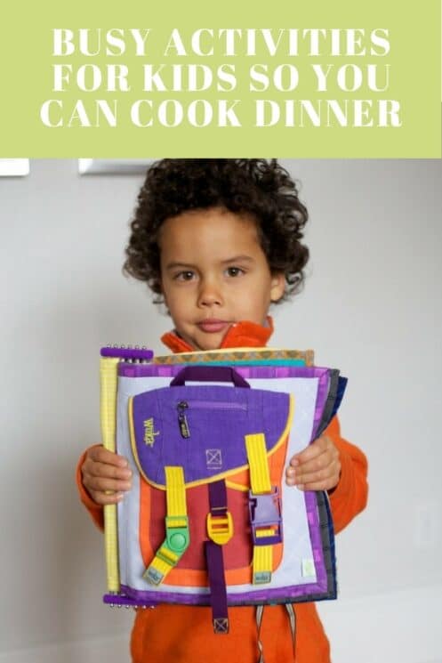 Busy Activities for Kids So You Can Cook Dinner