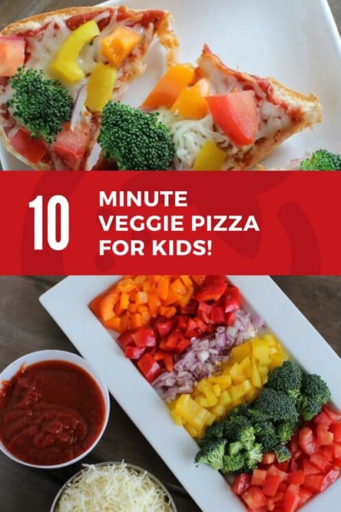 veggie pizza recipe for kids