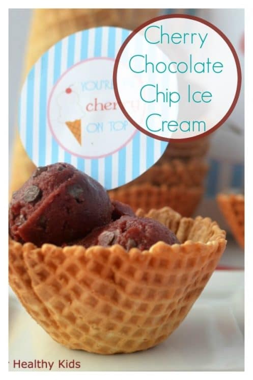 Cherry Chocolate Chip Ice Cream