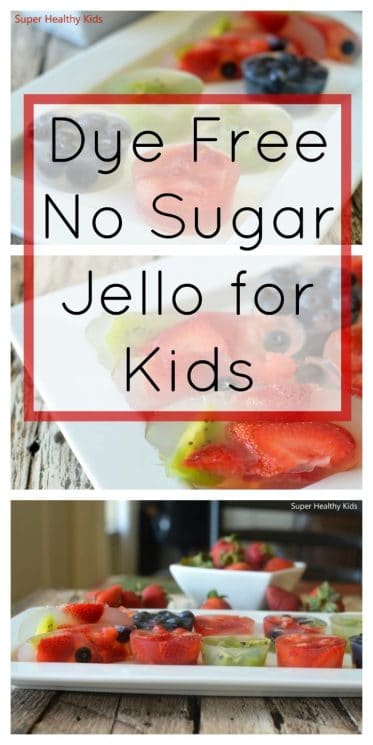 Dye Free No Sugar Jello for Kids