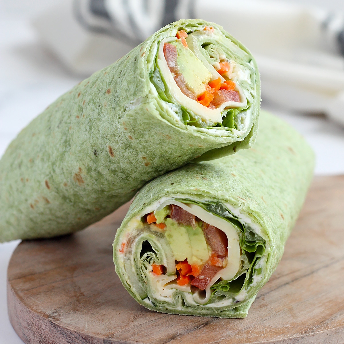 Healthy wraps for shop lunch