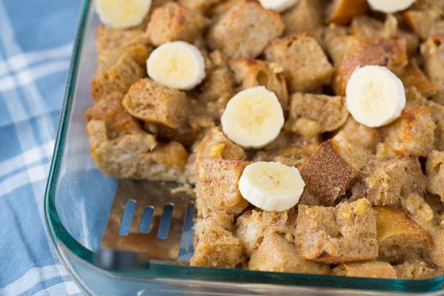 Baked Banana French Toast