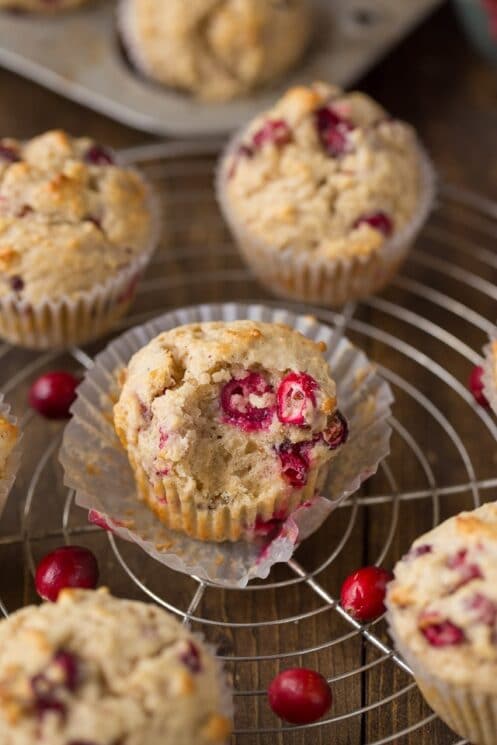 Christmas Muffins with eggnog