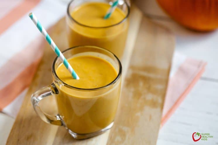 Dairy-Free Creamy Pumpkin Smoothie Recipe. Look no further- here is your next favorite pumpkin flavored drink!