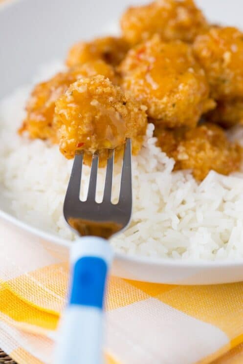 Freezer Friendly Healthy Orange Chicken for dinner