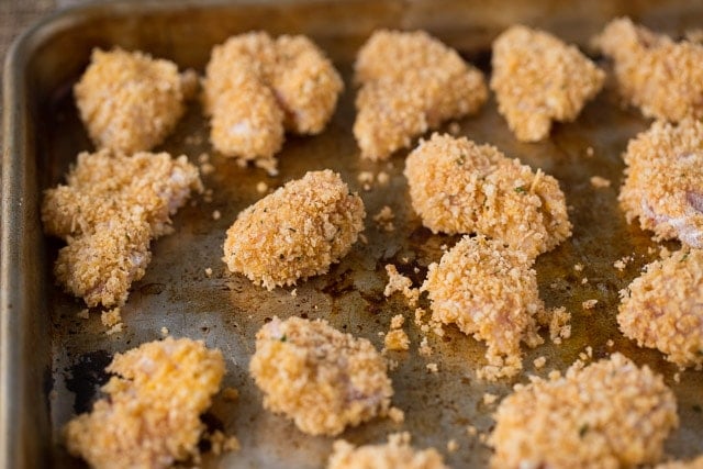 Freezer Friendly Healthy Orange Chicken made with Panko