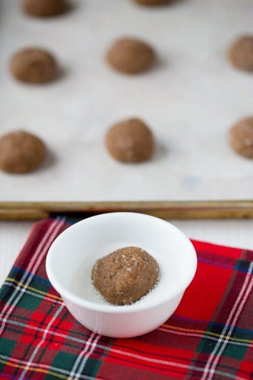 Healthier Ginger Snap Cookies