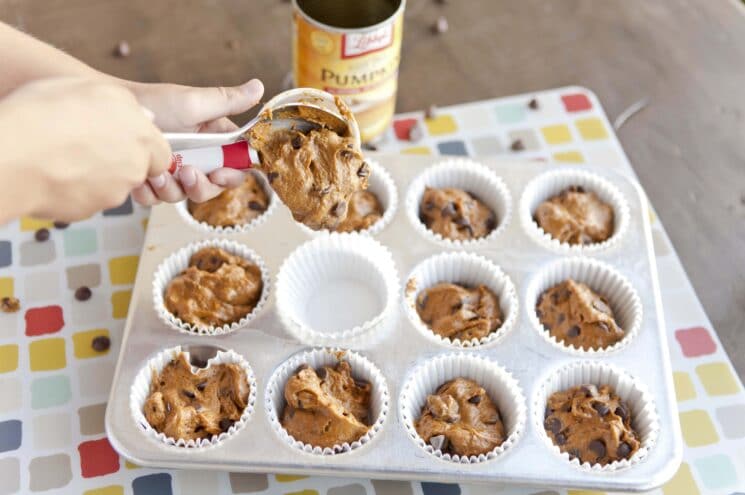Muffins matutinos de calabaza y especias sin gluten