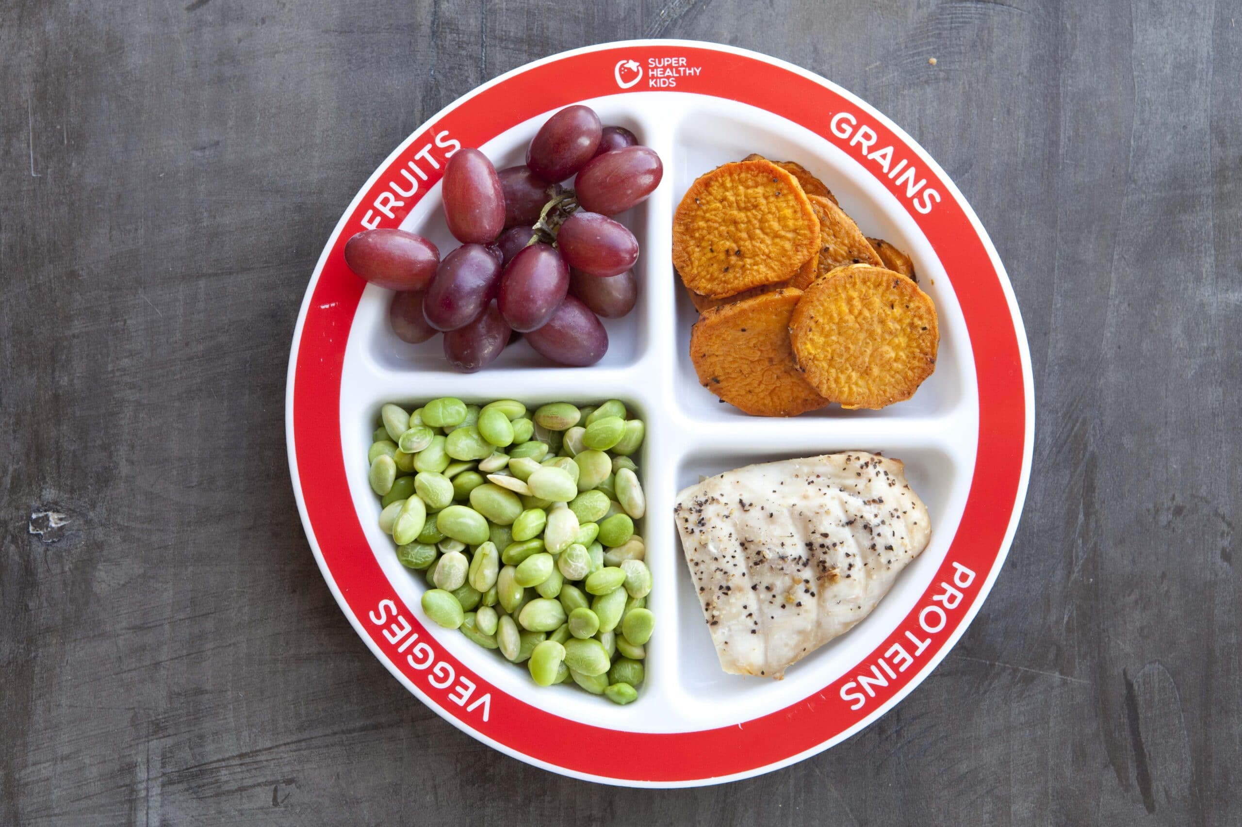 Curried Sweet Potato Wedges with Simple Chicken