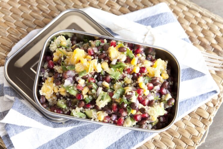 Superfood salad with lemon vinaigrette recipe