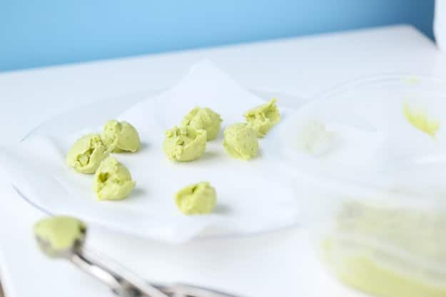 Making Key Lime Energy Bites