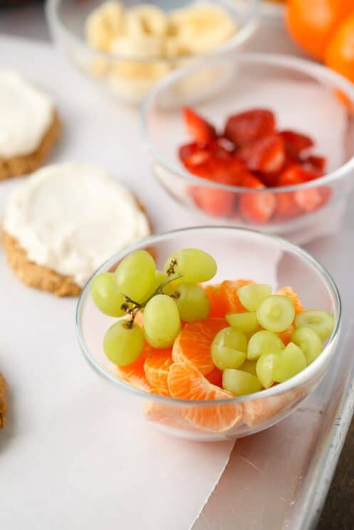 No-Bake Easter Egg Fruit Tarts