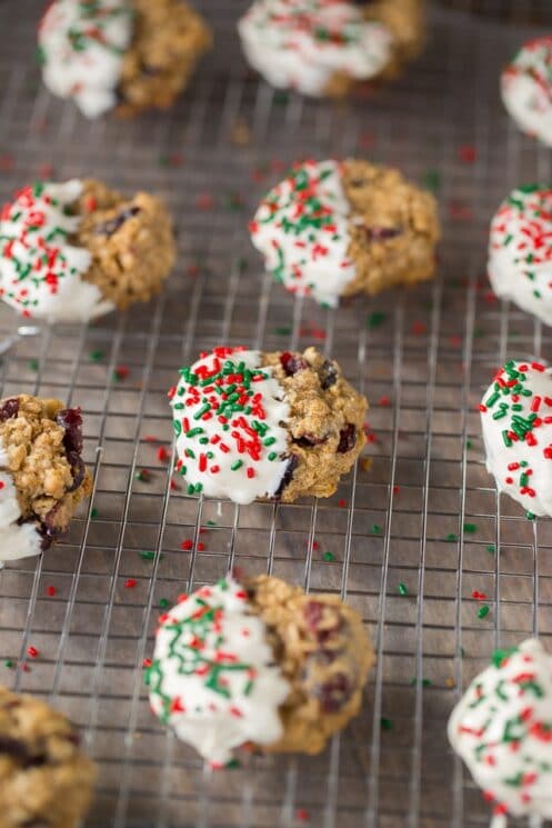 Oatmeal Christmas Cookies