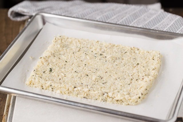 Making Cheesy Cauliflower Breadsticks at home, Cheesy Cauliflower Dippers