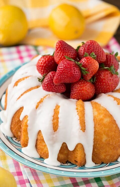 Lemon Bundt Cake for kids