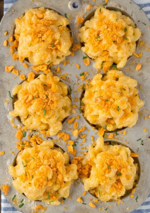 Mac and Cheese Cups