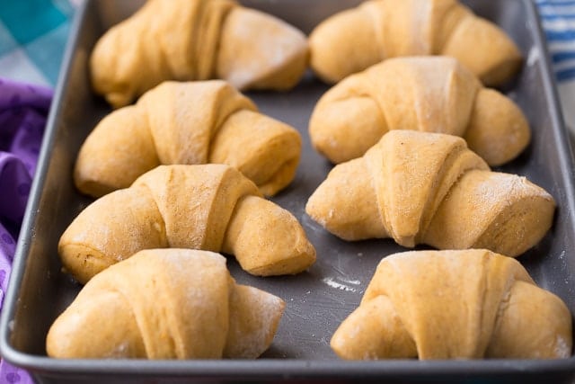 Healthy Scrumptious Sweet Potato Crescent Rolls