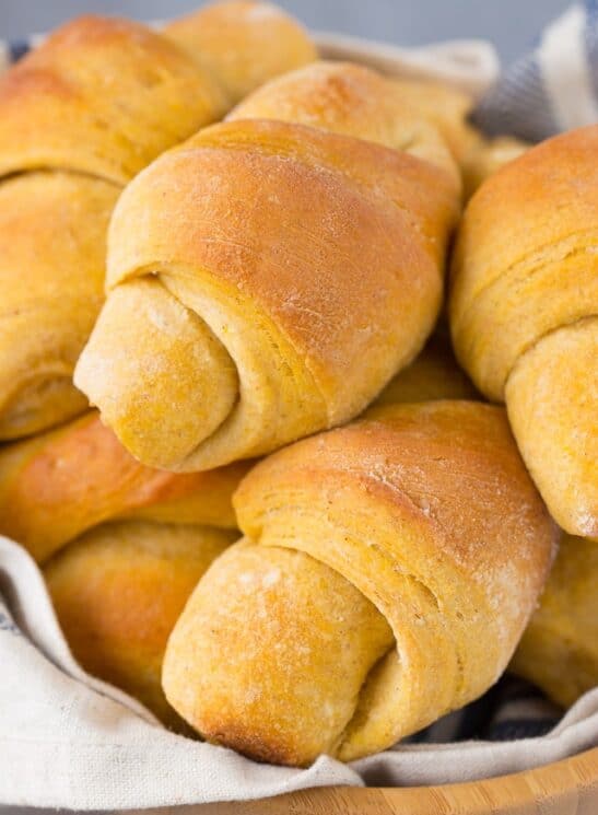 Scrumptious Sweet Potato Crescent Rolls