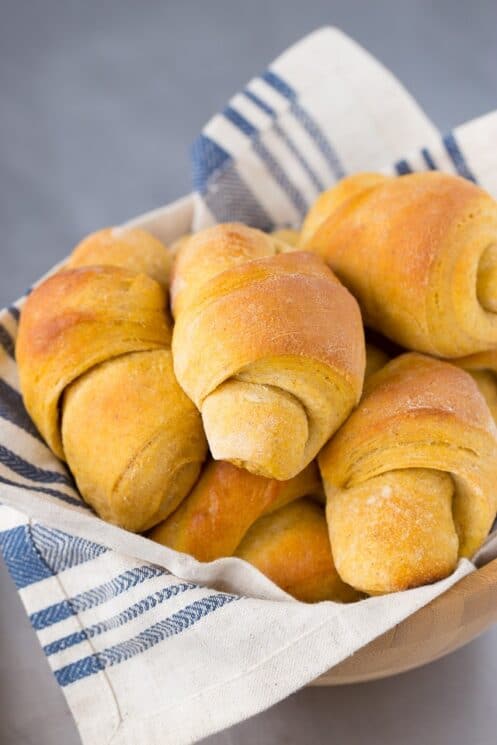 Healthy Scrumptious Sweet Potato Crescent Rolls