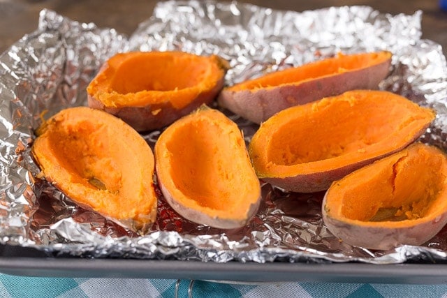 How to make Twice Baked Sweet Potatoes