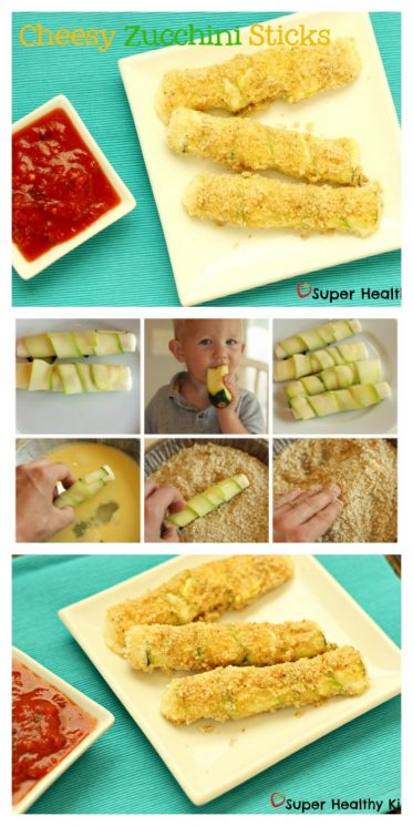 Cheesy Zucchini Sticks Recipe