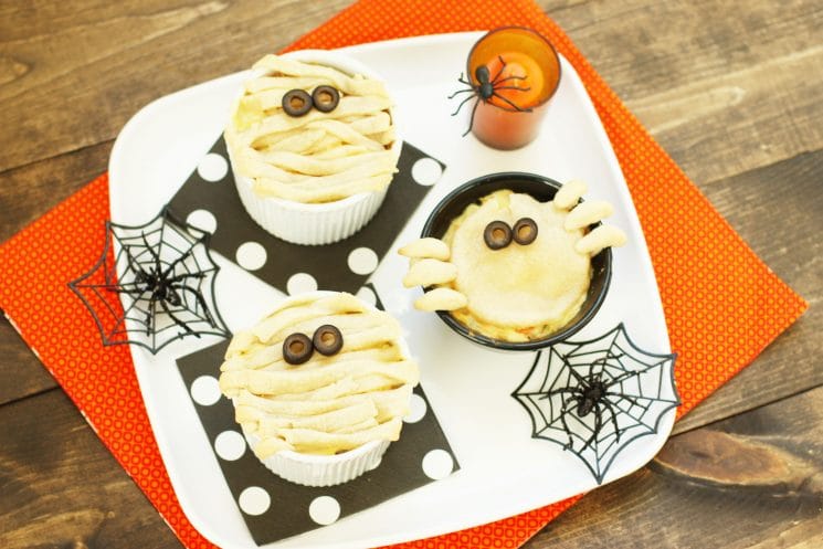 Halloween Pot Pie. Not your mummy's chicken pot pie