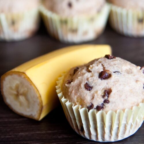Sweet BananaApplesauce Muffins Super Healthy Kids