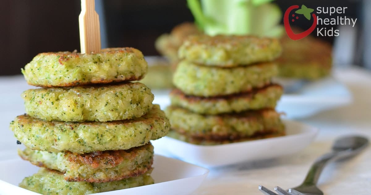 Cheesy Broccoli Bites Recipe Super Healthy Kids