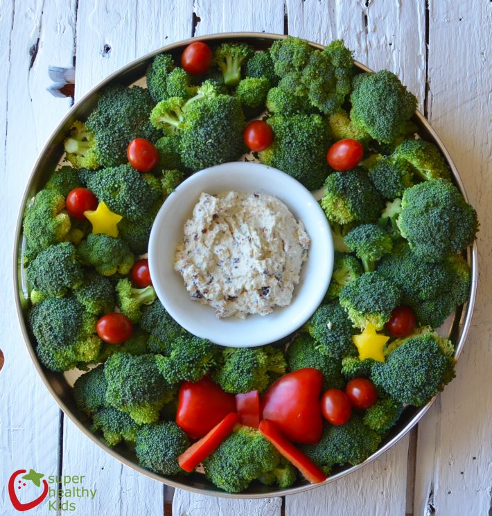 holiday veggie tray