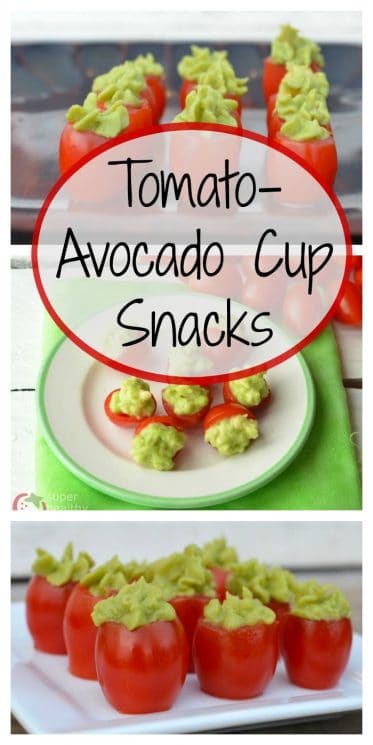 Tomato-Avocado Cup Snacks