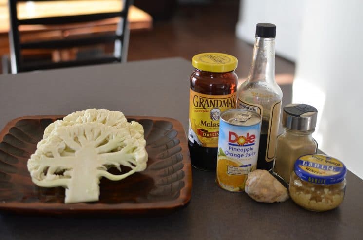 making cauliflower steak