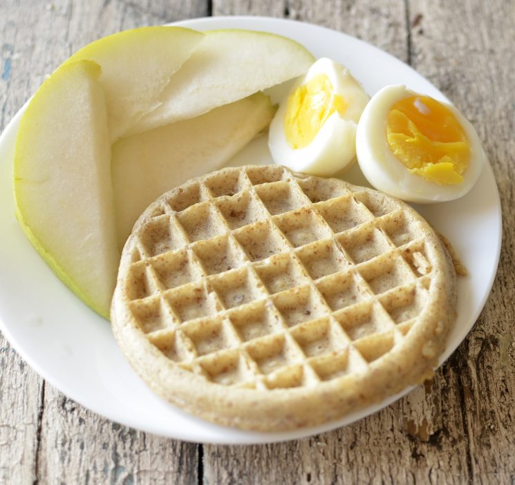 Waffle With Eggs Super Healthy Kids