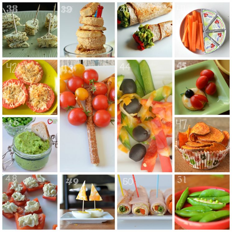 21 Days of Things to Do with A Picky Eater, different healthy snacks