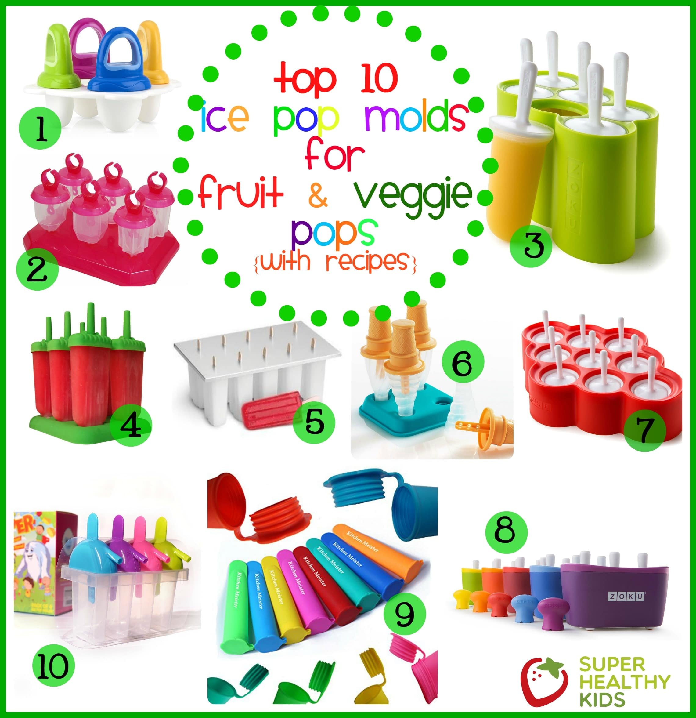 Top 10 Ice Pop Molds for Fruit and Veggie Pops — Health, Kids