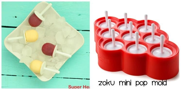 SALTNLIGHT Popsicles Molds, 6 Ice Pop Molds Maker, DIY Pop Molds