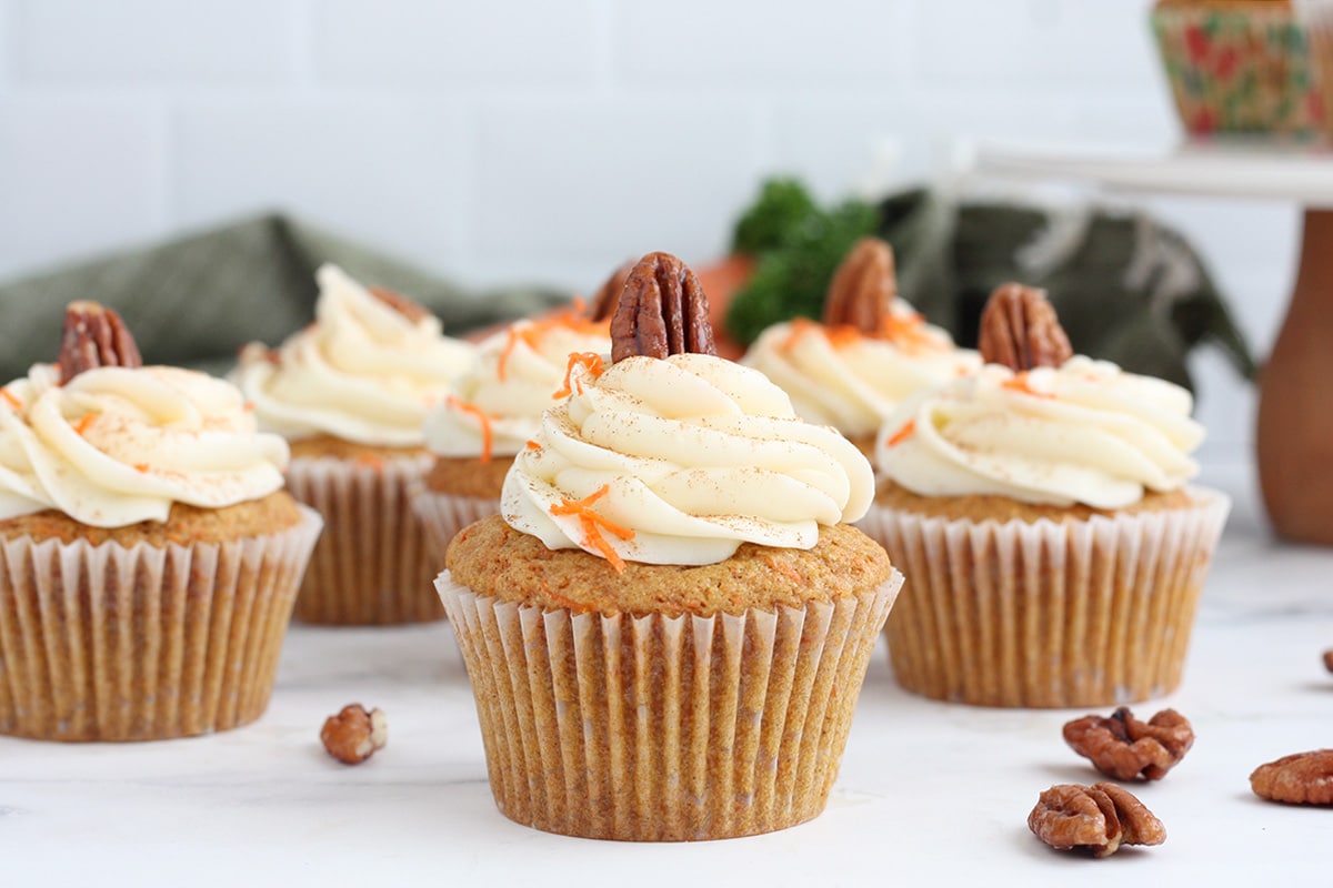 Carrot Cake Cupcakes - Super Healthy Kids