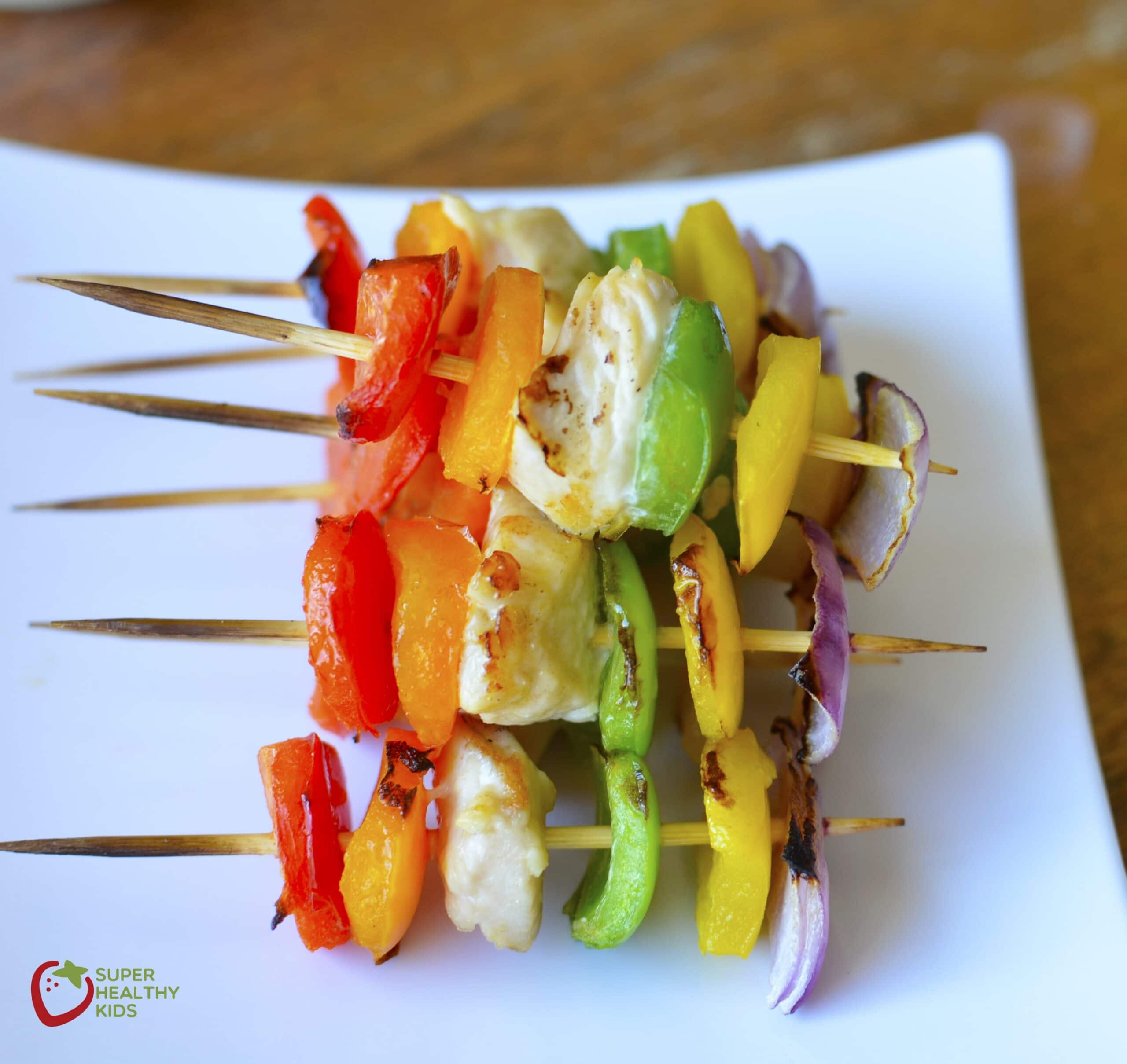 Chicken Kabobs with Asian Dipping Sauce Super Healthy Kids