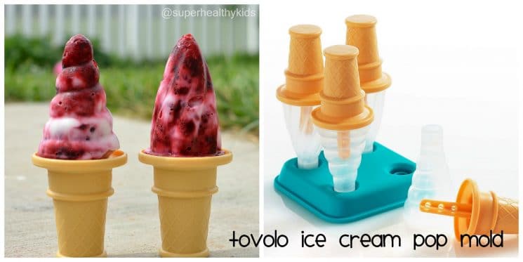 SALTNLIGHT Popsicles Molds, 6 Ice Pop Molds Maker, DIY Pop Molds