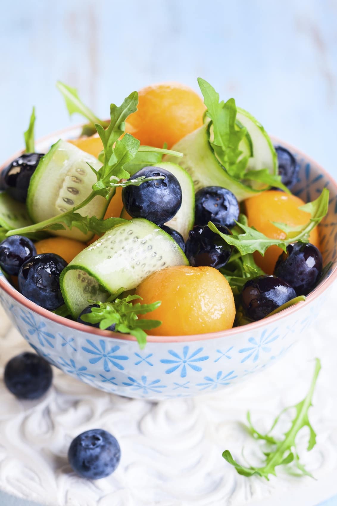 Bowl of fruit and vegetables