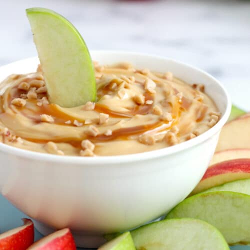 Creamy Caramel Apple Dip Super Healthy Kids