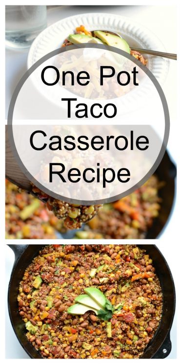 One Pot Taco Casserole Recipe