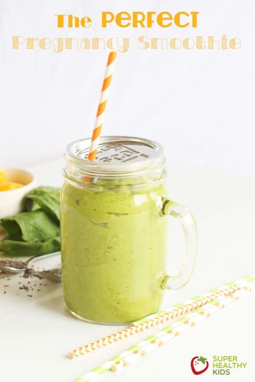 Perfect Pregnancy Smoothie. The nutritious balance of so many nutrients you and your baby need. 