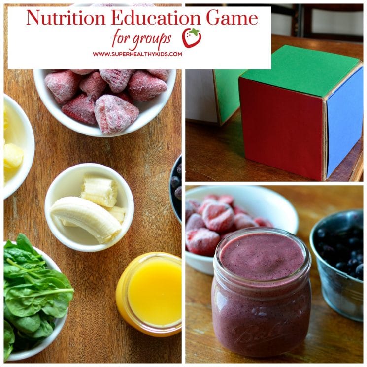 Nutrition Activity for Kids. Nutrition lesson mini game! Perfect for small or large groups.