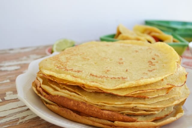 Delicious flavor of a tortilla - with the softness of a crepe