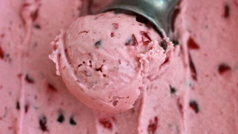 Dairy Free Cherry Chocolate Chip Ice Cream Super Healthy Kids