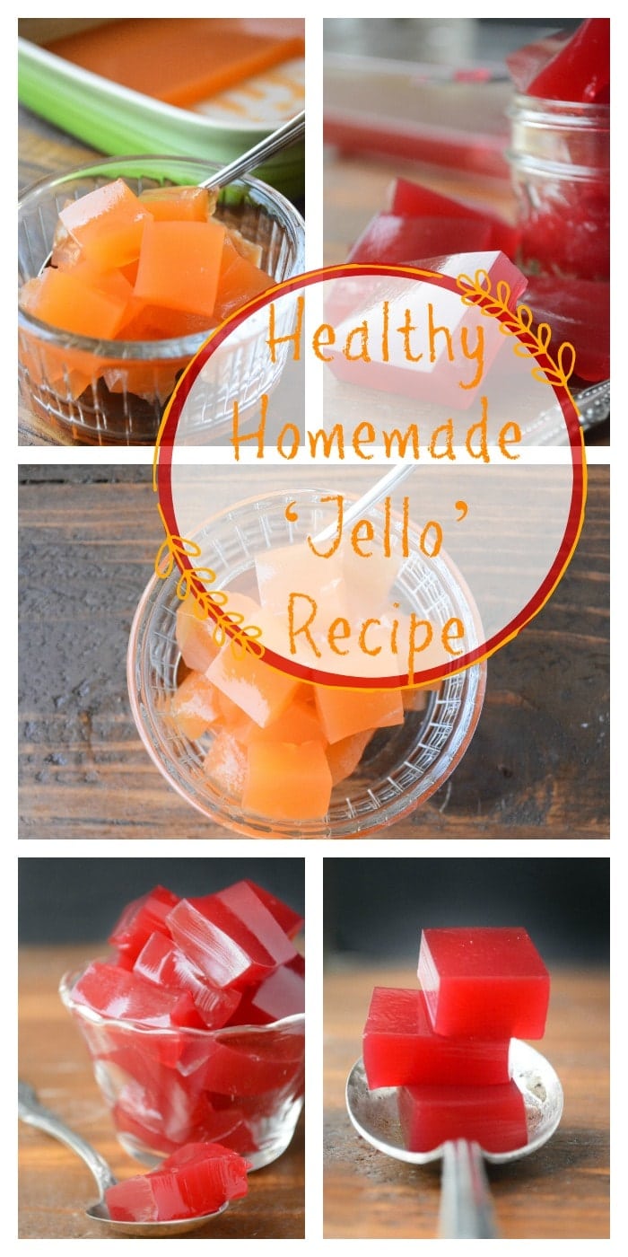 Healthy Homemade 'Jello' Recipe Healthy Ideas for Kids
