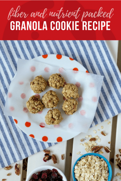 granola cookie recipe pin