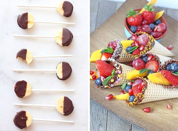 Healthy Summer Party Treats. Yummy ideas that everyone will love at a party! www.superhealthykids.com