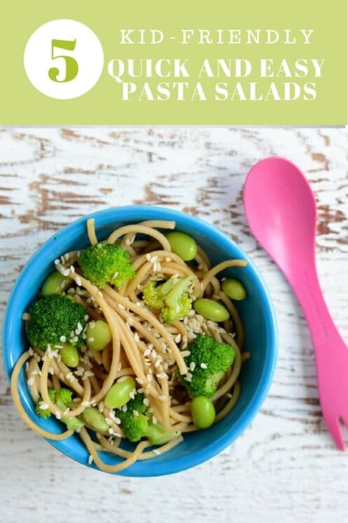 5 quick and easy kid friendly pasta salads